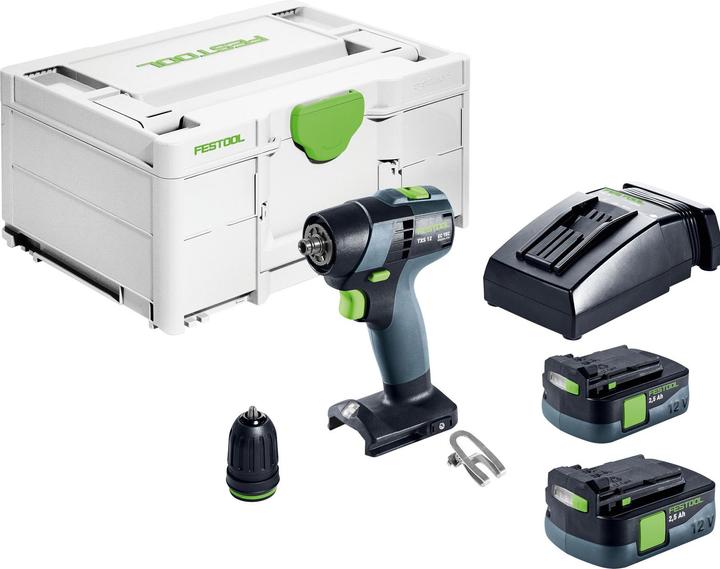 Festool TXS 12 2,5-Plus (Akkubetrieb)