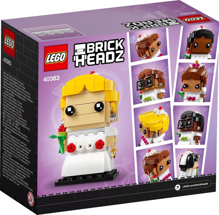 Produktbild LEGO BrickHeadz - Braut (40383, LEGO Brickheadz)