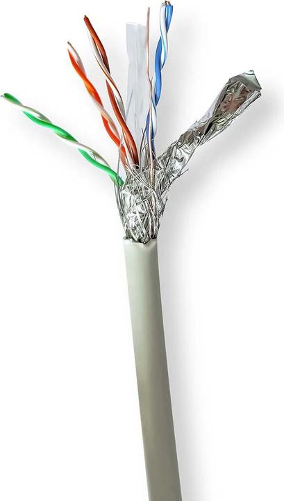 Image du produit Nedis Câble réseau en rouleau | CAT6 | Câble torsadé | S/FTP | Cuivre pur | 305.0 m | Intérieur (S/FTP, CAT6, 305 m)