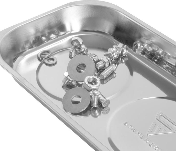 Produktbild Stahlwerk Magnetschale MS-28 ST 3er Set 237 x 136 x 28mm Magnetteller Haftschale (3 x)