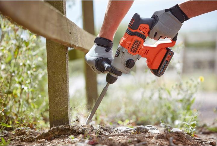 Productafbeelding Black & Decker Black+Decker 18V SDS PLUS boormachine 2,5Ah (Oplaadbare batterij)