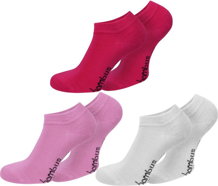 Immagine prodotto Normani 6 Paar Bambus-Gesundheitssocken Sneakers (confezione da 6, 39 - 42)