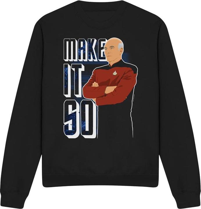 Image du produit - Sweat MAKE IT SO - Adulte (M)
