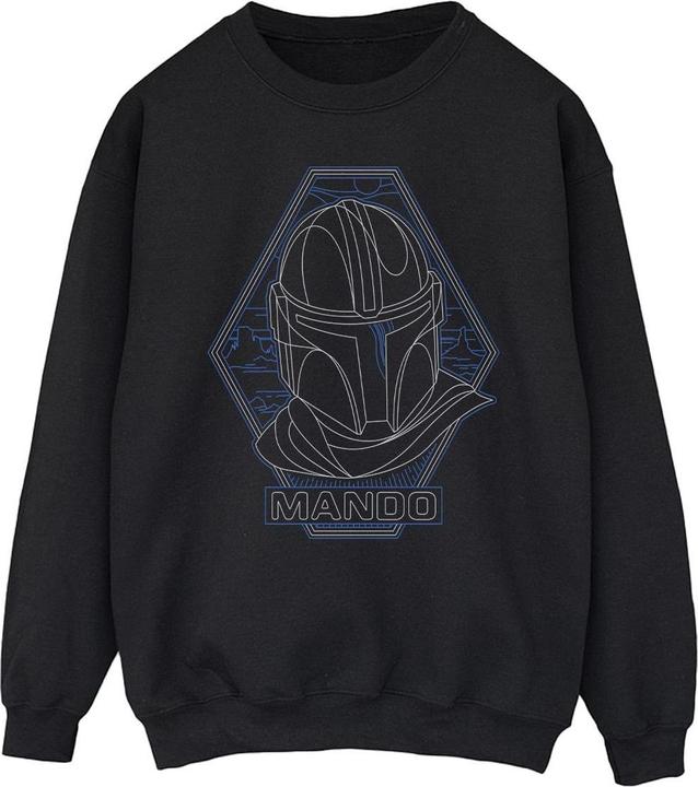 Image du produit Star Wars - Sweat THE MANDALORIAN OUTLINE HELM DIAMOND - Homme (XXL)