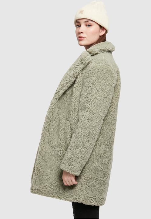 Actual product image Urban Classics Ladies Oversized Sherpa Coat (L)