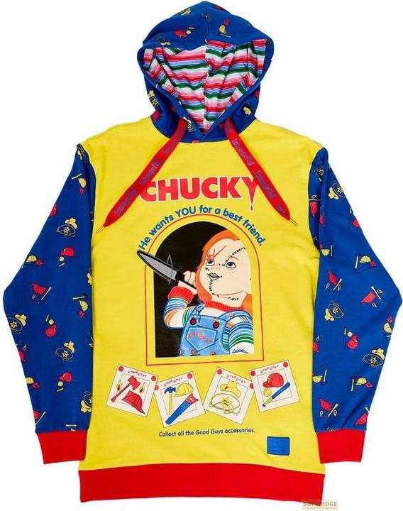 Produktbild Loungefly Chucky - Die Mörderpuppe by Kapuzenjacke Chucky Grösse L (L)
