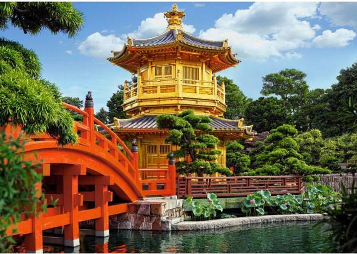 Actual product image Castorland Beautiful China, Puzzle 500 pieces (500 pieces)