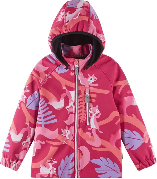 Actual product image Reima Kinder Softshell Jacke Vantti Bright Berry (92)