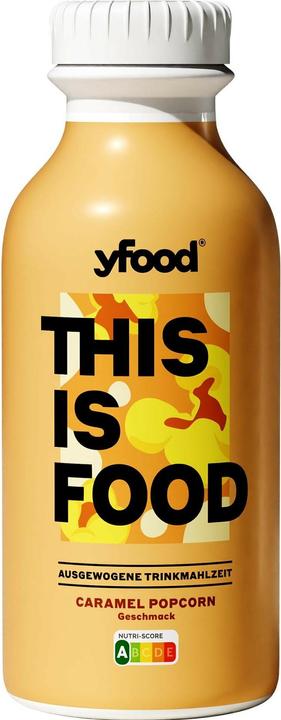 Image du produit YFood Repas buvable (Popcorn au caramel, 1 x)
