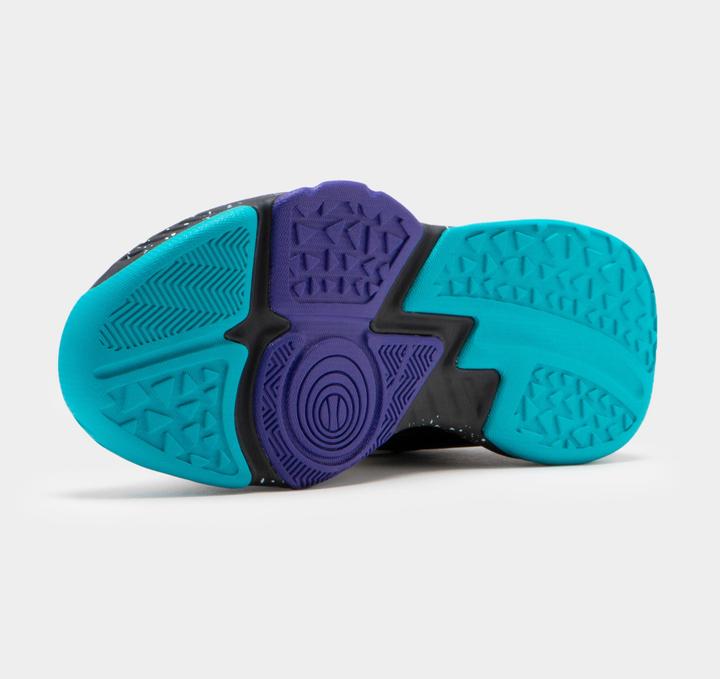 Immagine prodotto Tarmak Scarpe da basket intermedie da bambino SS500H - Bianco/Nero/Viola (34)