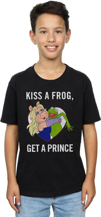 Actual product image Disney Boys The Muppets Kiss A Frog T-Shirt (152, 158)