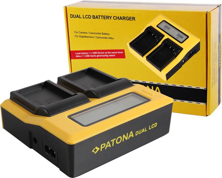 Image du produit Patona Chargeur double LCD (Chargeur)