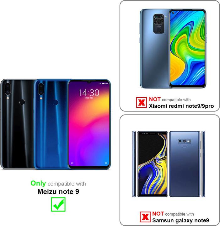 Actual product image Cadorabo Case for MEIZU NOTE 9 with belt clip (Samsung Galaxy Note 9)