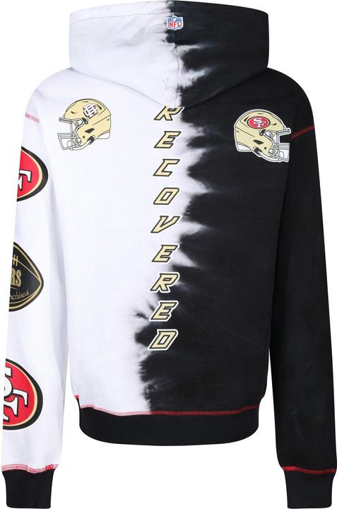 Actual product image Recovered Re:covered Fleece Hoody - INK DYE San Francisco 49ers - M (M)