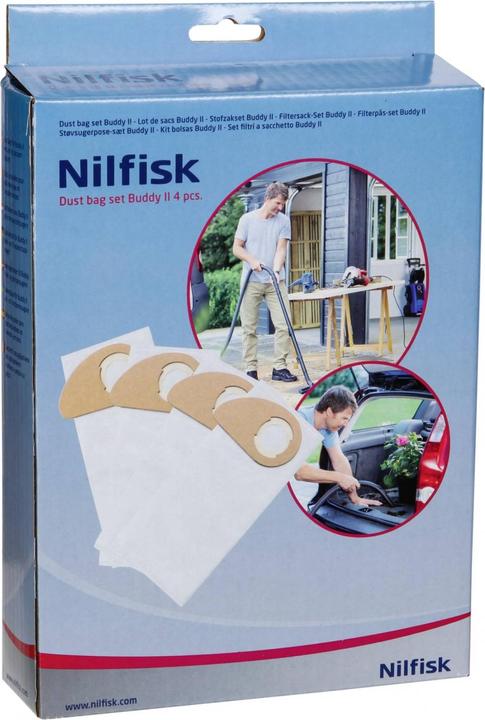 Actual product image Nilfisk 81943048 Dbags (4 x)