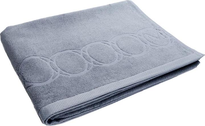Actual product image Monogram Opus Badetuch 70x140cm grau (70 x 140 cm)