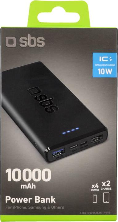 Actual product image SBS Power Bank (10000 mAh, 5 W, 37 Wh)