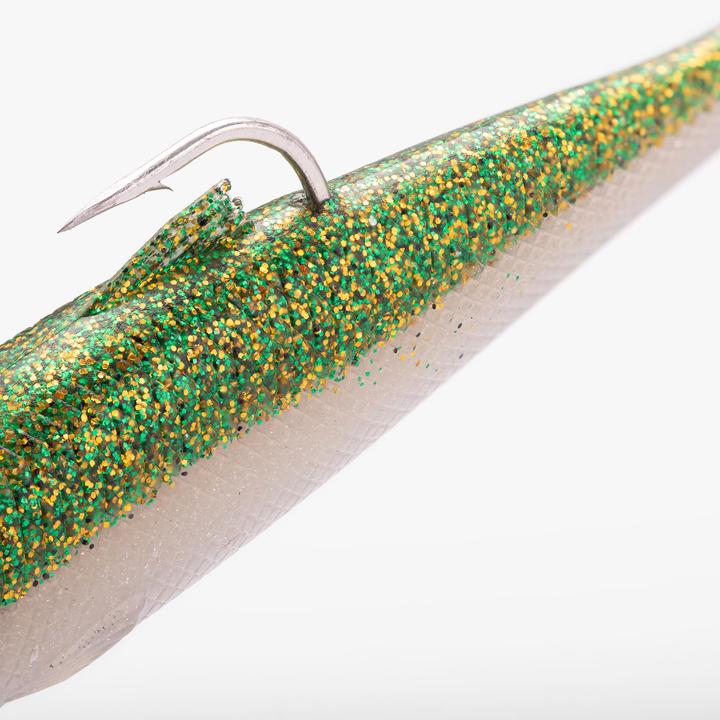 Produktbild Caperlan Gummiköder-Combo Osarda 100 blau/grün paillettiert (10 cm)