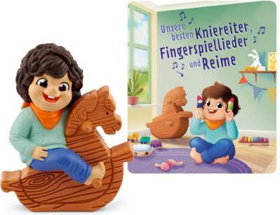 Immagine prodotto Tonies Unsere besten Kniereiter, Fingerspiellieder, Reime (Tedesco)