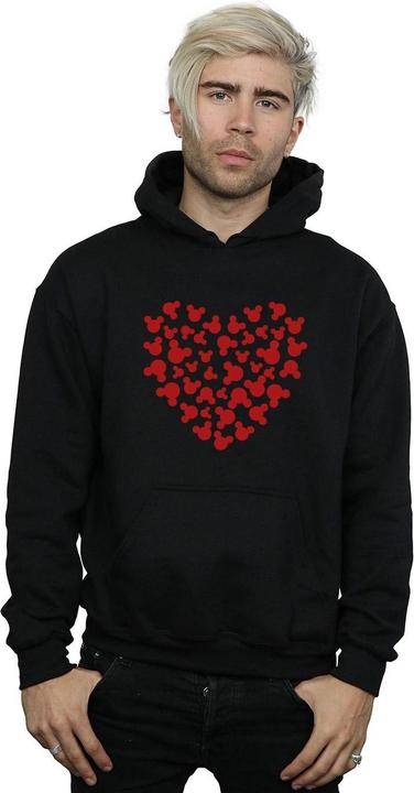Produktbild Disney Mickey Mouse Heart Silhouette Kapuzenpullover (3XL)