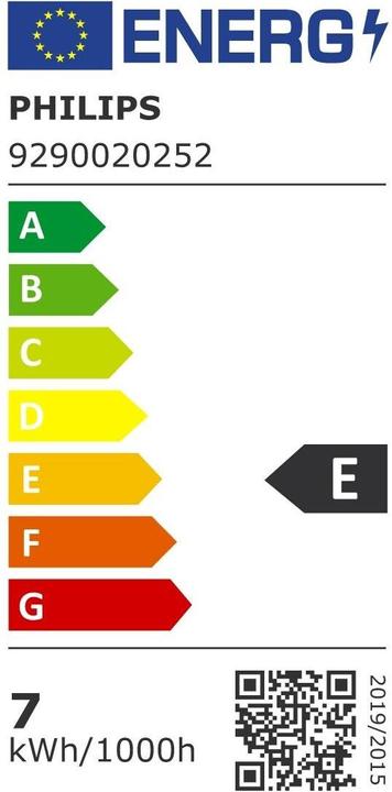 Label énergétique Philips Source de lumière (E27, 7 W, 806 lm, 1 x, E)