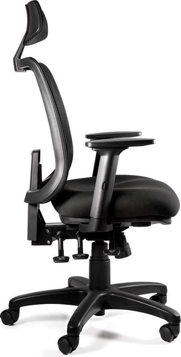 Image du produit Unique Chaise de bureau ergonomique SAGA PLUS noire