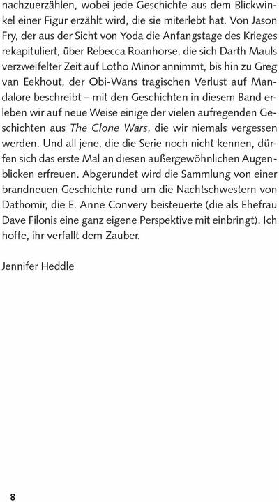 Produktbild Panini Star Wars The Clone Wars (Deutsch, Jason Fry, Preeti Chhibber, Tom Angleberger, Lou Anders, Rebecca Roanhorse, Anne Ursu, Sarah Beth Durst, Zoraida Córdova, Yoon Ha Lee, E. Anne Convery, Greg van Eekhout van Eekhout, 2021)