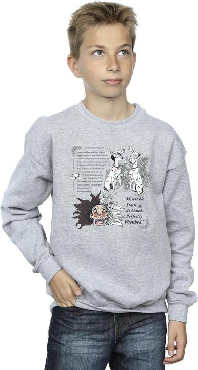 Produktbild Disney 101 Dalmatians Miserable Darling Sweatshirt Jungen (152, 158)
