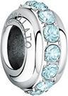 Morellato Modern steel bead with crystals Drops SCZ1249