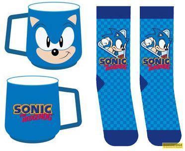 Fizz Creations Sonic the Hedgehog Set Tasse und Socken (460 ml, 3 x)