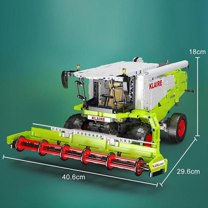 Actual product image Mould King Claas Lexion 760 harvester