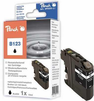 Image du produit Peach Cartouche d'encre compatible avec LC-123 (CF)