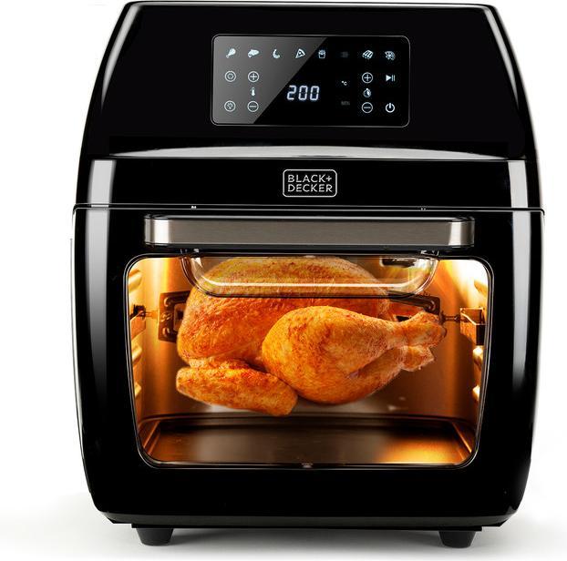 Produktbild Black & Decker Black+Decker BXAFO1200E - Heissluftfritteuse und Backofen, 1700W, 12L (EU-Stecker)