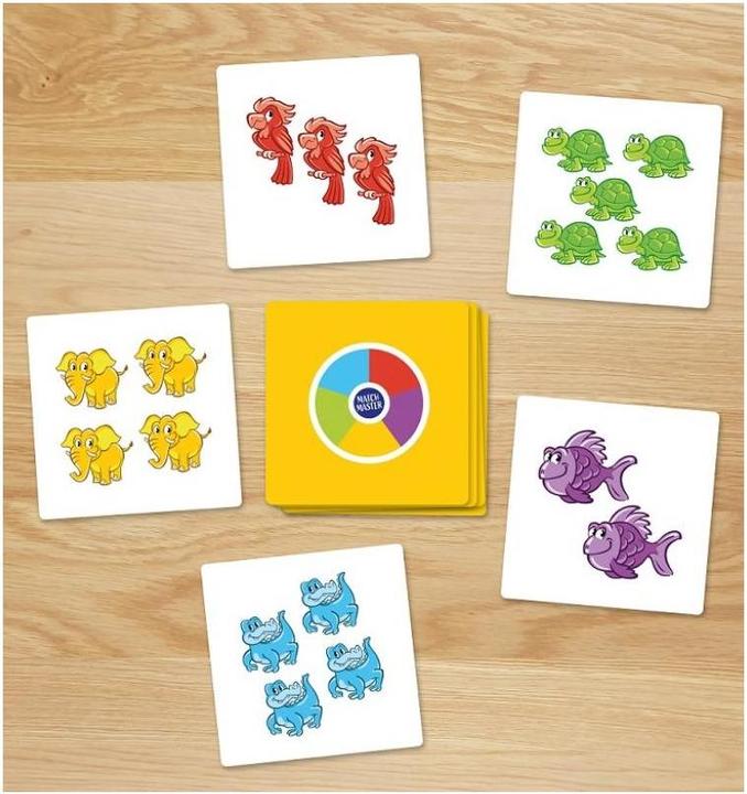 Actual product image HCM Kinzel HCM55163 - Match Master - Card game, 2-6 players, ages 5+ (DE edition) (German)