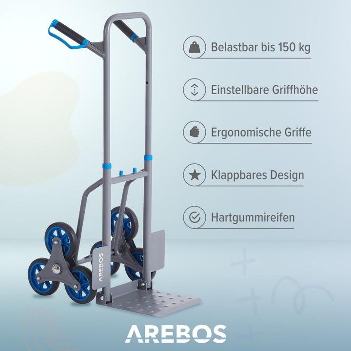 Produktbild Arebos Treppenkarre (150 kg)