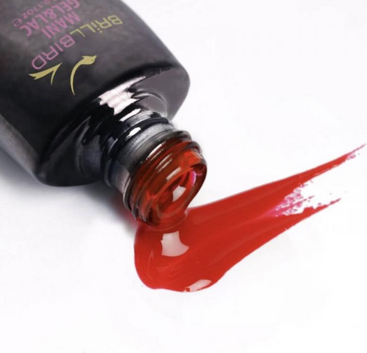 BrillBird Tiffany Gel&Lac T2 - Pink 5ml (Pink, UV-Gel Lack)