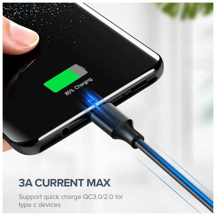 Actual product image Ugreen USB-C to USB-A 2.0 Cable (2 m, USB 2.0)