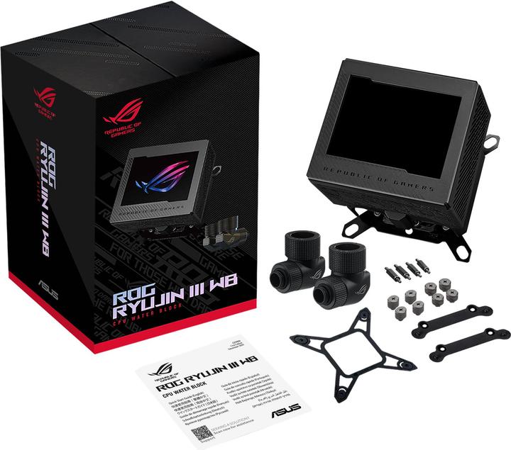 Actual product image ASUS ROG RYUJIN III Waterblock