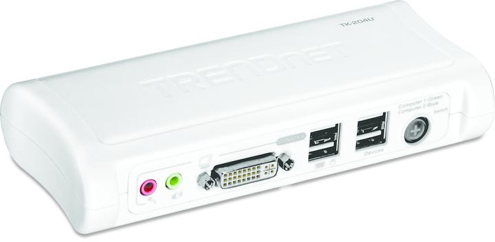 Produktbild Trendnet TK-204UK KVM Switch 2-Port DVI USB