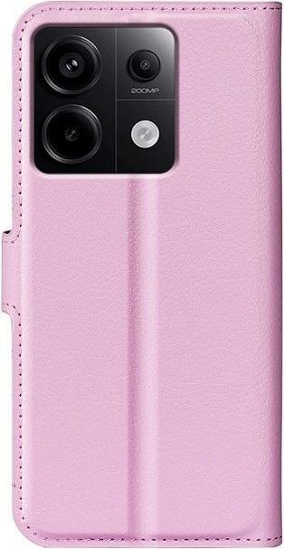 Actual product image MU Classic Litchi Leather Bookcover Series (Xiaomi Redmi Note 13 Pro 5G)