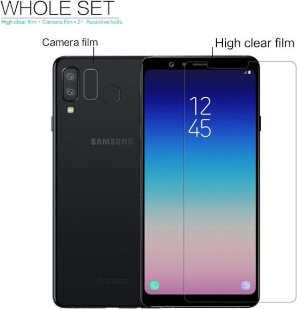 Actual product image Nillkin Super Clear Series Protective Film (1 Piece, Samsung Galaxy A8 Star, Samsung Galaxy A9)