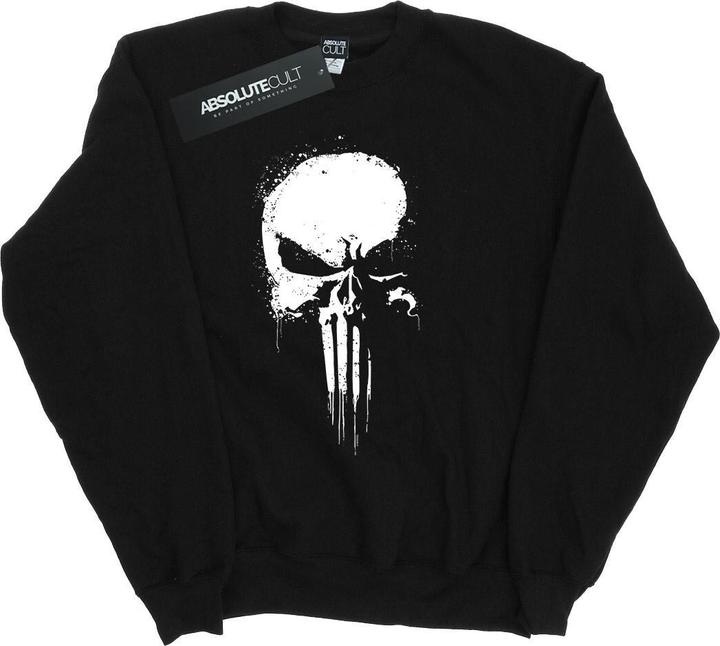 Produktbild The Punisher Spray Skull Sweatshirt Mädchen (140, 146)