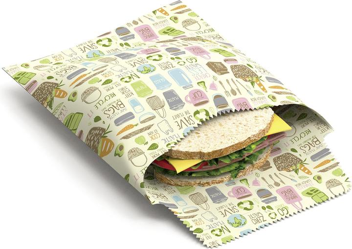 Actual product image Nuts Beeswax cloth sandwich (2 x)
