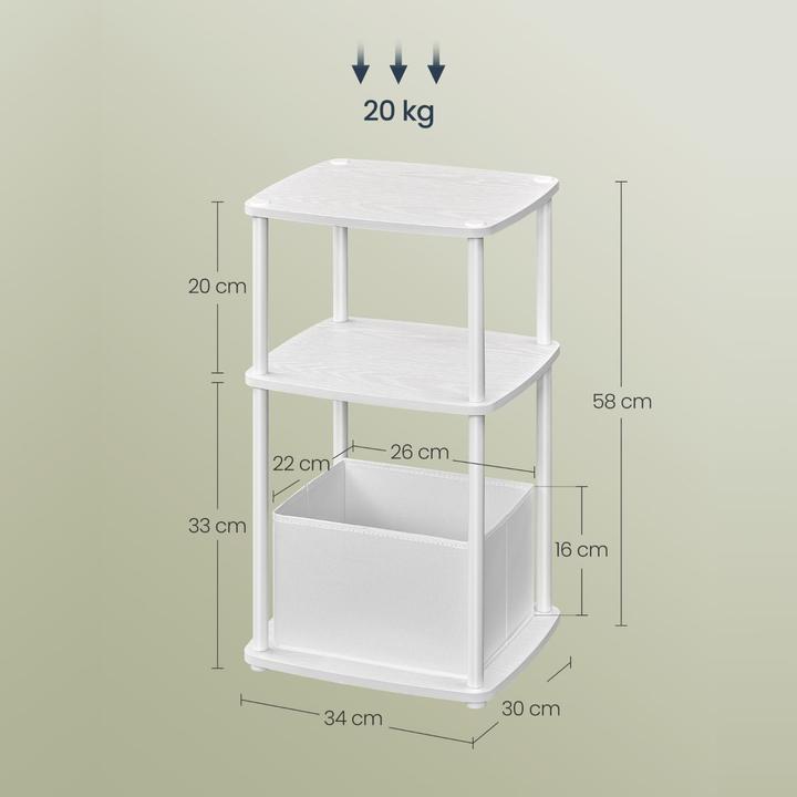 Image du produit Jamb Beistelltisch (30 x 34 x 58 cm)