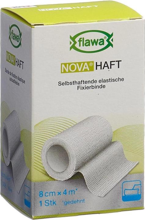 Image du produit Flawa Pansement en gaze cohésive Nova Haft 8 cm x 4 m 1 pièce