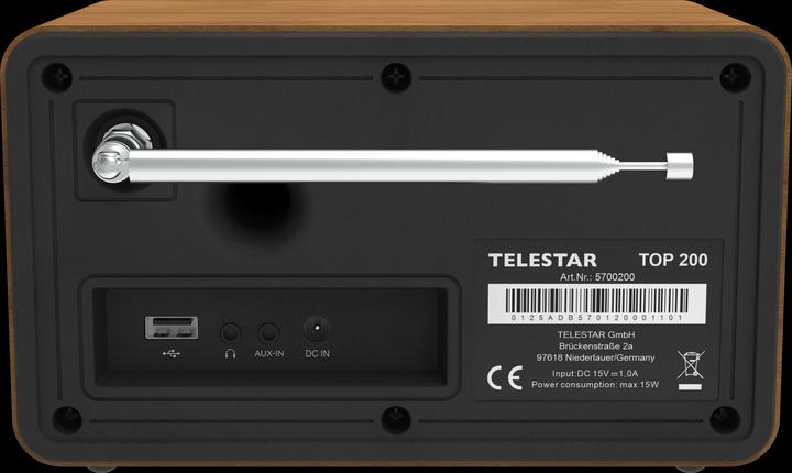 Immagine prodotto Telestar TOP 200 (Web radio, DAB, FM, Bluetooth, WiFi)