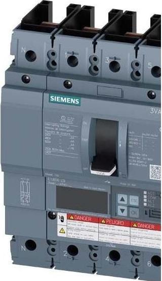 Immagine prodotto Siemens Interruttore automatico 100A 4p 40-100A/In 3VA6110-6KP41-0AA0