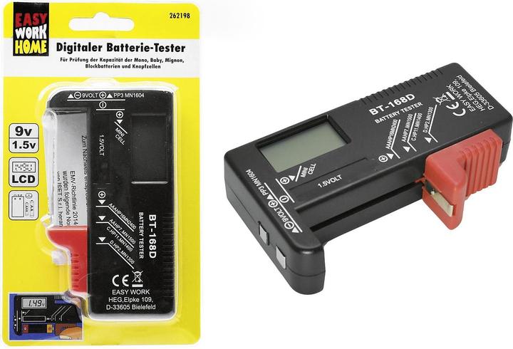 Easy Work Batterietester