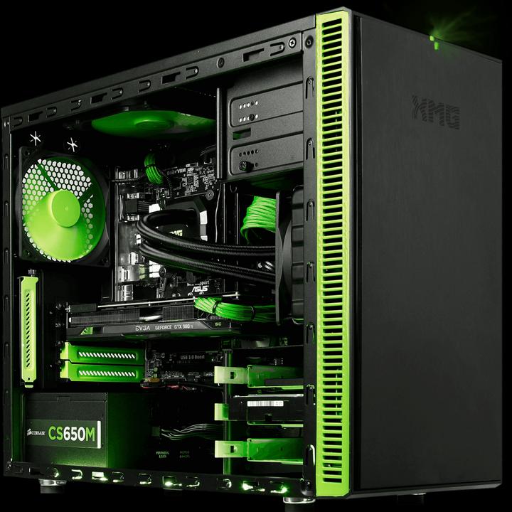 Actual product image XMG Sector (Intel Core i7-6700, 16 GB, 500 GB, GeForce GTX 1070)