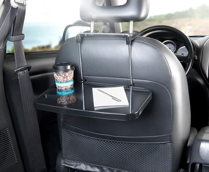 Produktbild Lescars Kfz-Universal-Klapptisch mit Getränkehalter